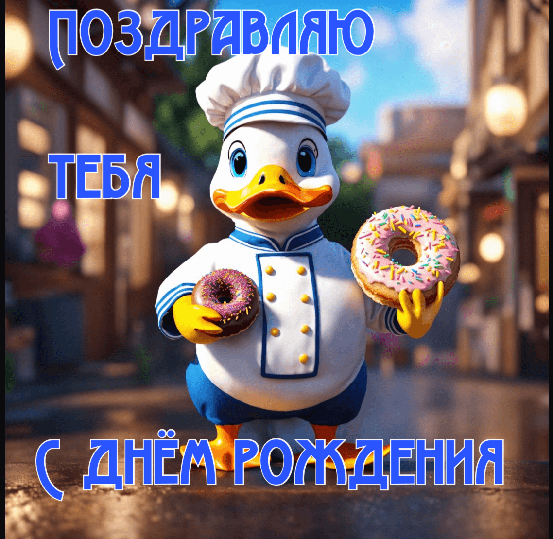 Поздравляю тебя с днём рождения
