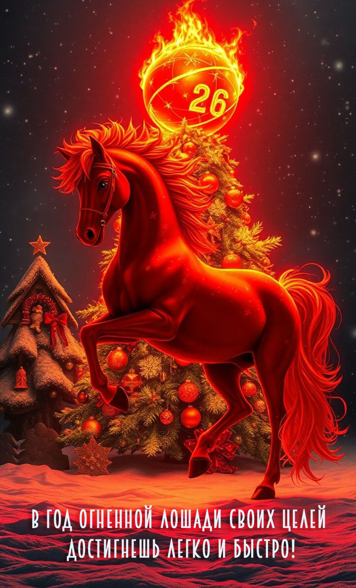В год Огненной Лошади своих целей достигнешь легко и быстро!