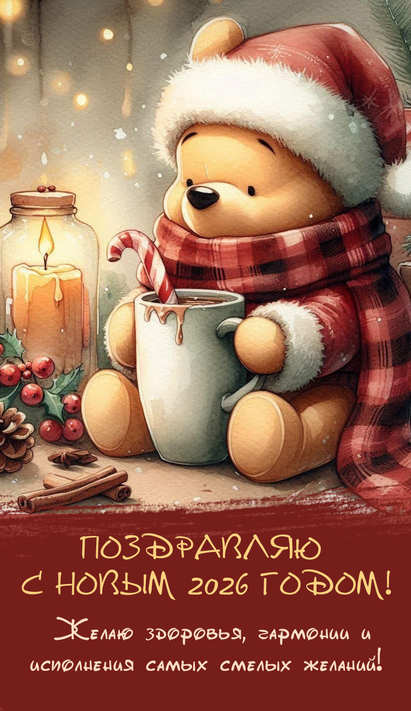 Желаю здоровья, гармонии и исполнения самых смелых желаний!  