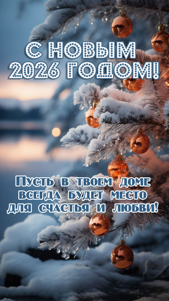 Пусть в твоем доме всегда будет место для счастья и любви!  