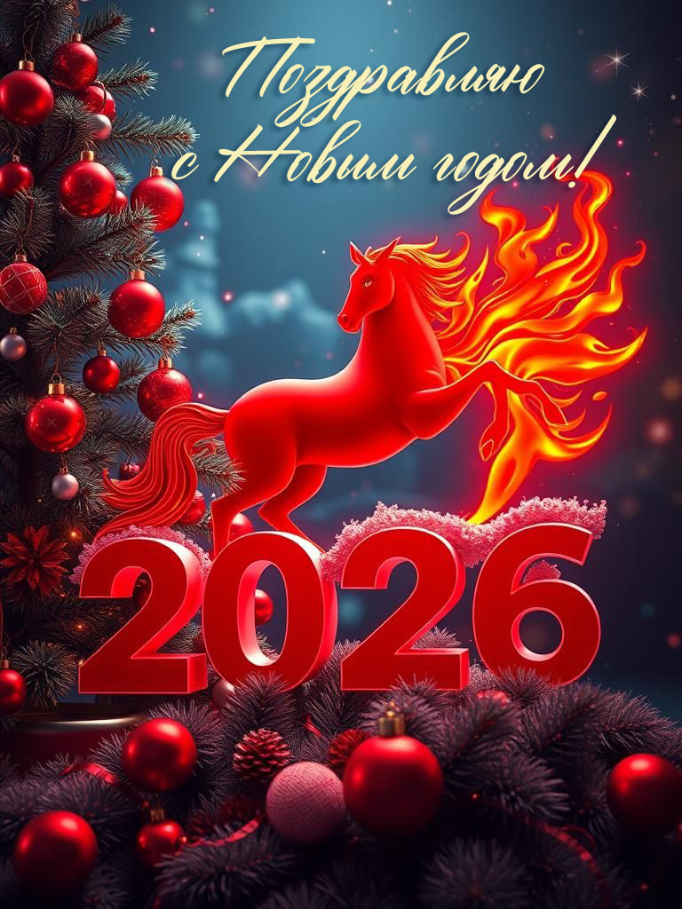 Поздравляю с Новым годом!
