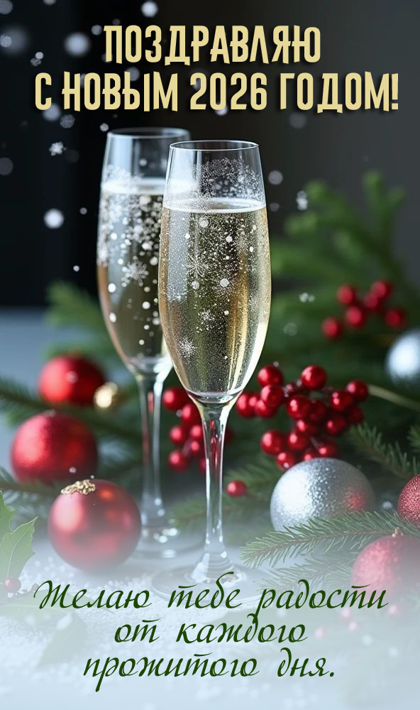 Желаю тебе радости от каждого прожитого дня.  