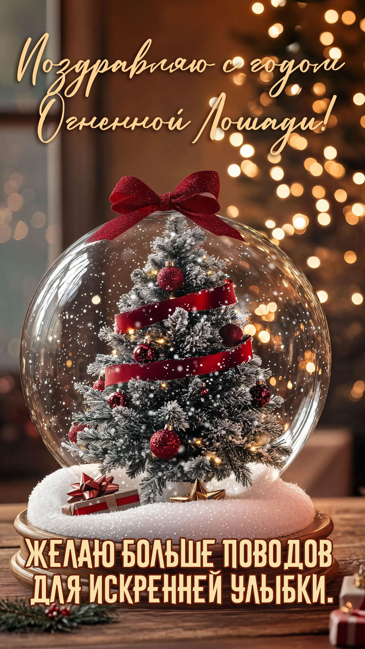 Желаю больше поводов для искренней улыбки.